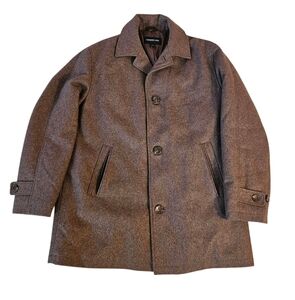 nwot London Fog Wool Peacoat men's L